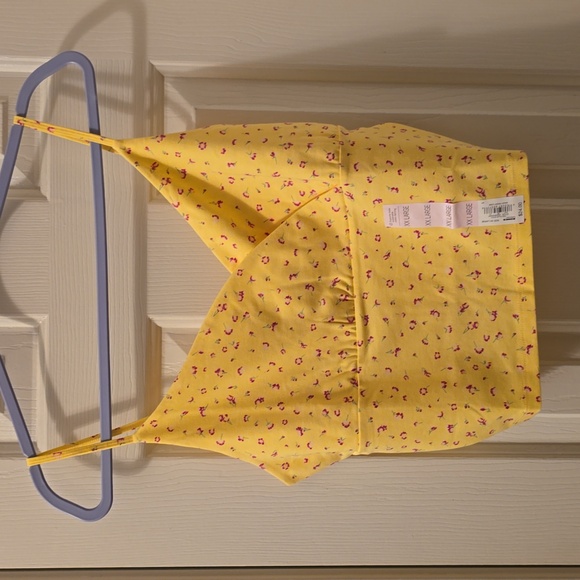 SO BRAND WOMENS WRAP FRONT YELLOW FLORAL CAMI WITH ADJUSTABLE STRAPS SIZE XXL - Picture 2 of 14